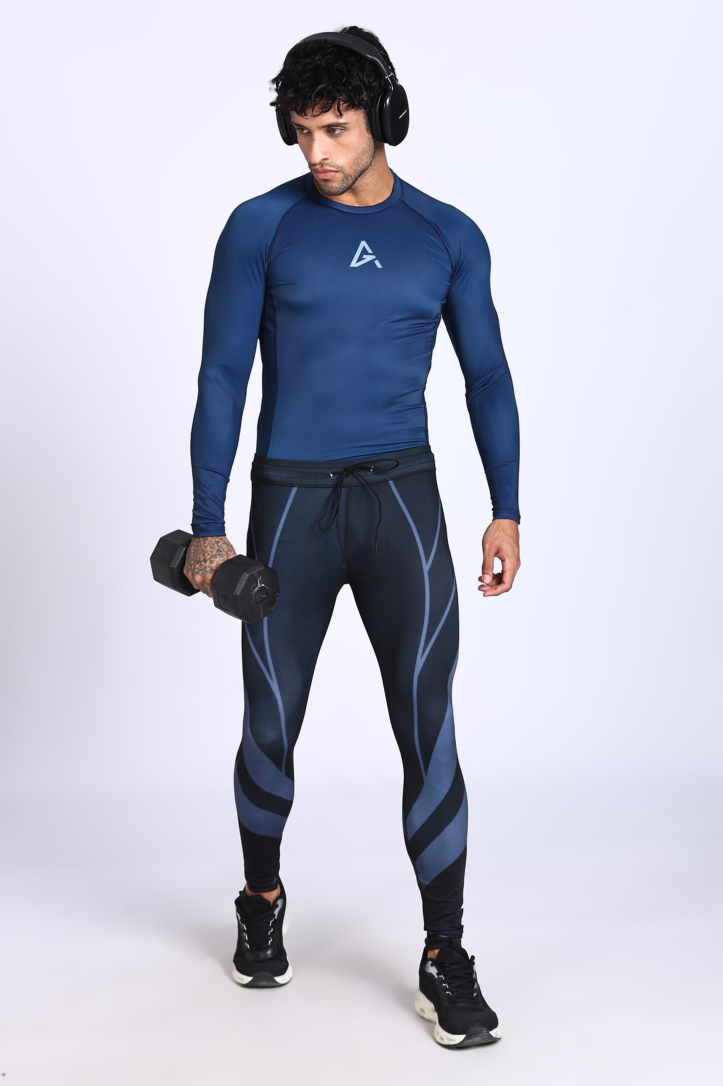 Cobalt Cutter Rashguard + Steel Spats