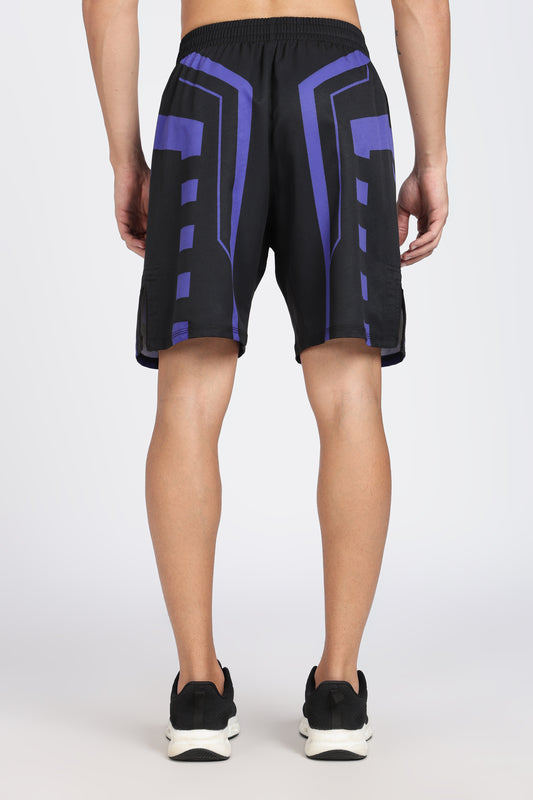 RageLine Purple Shorts