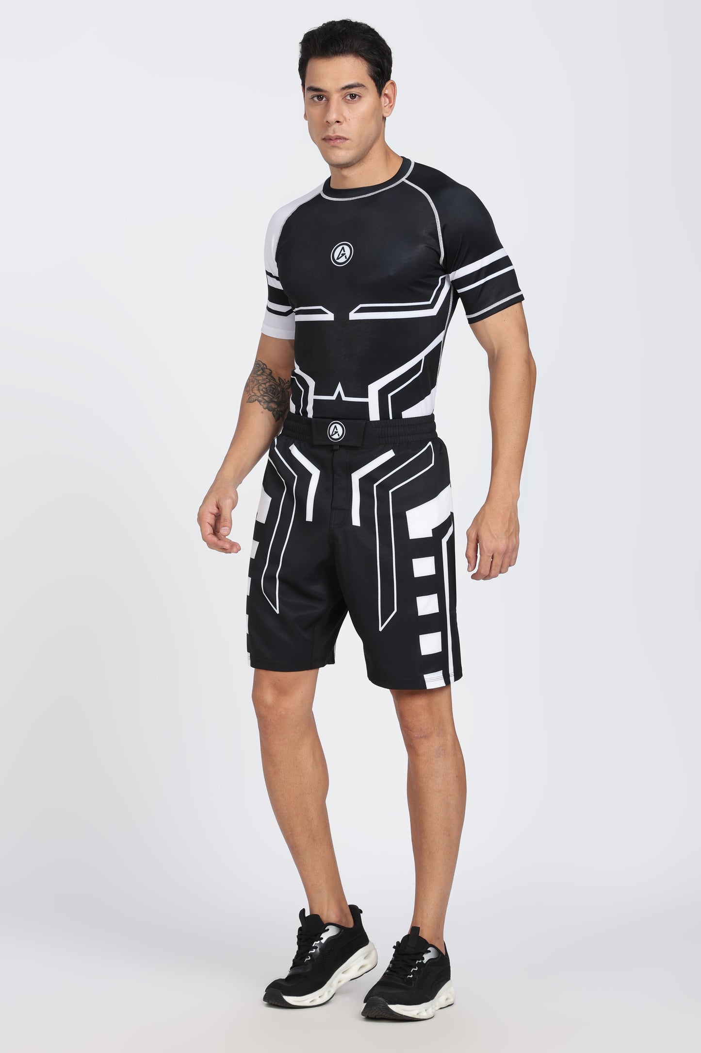 RageLine White Shorts