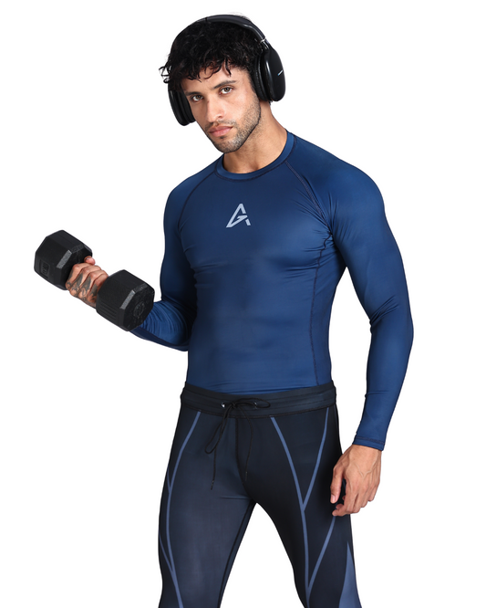 Cobalt Cutter Rashguard + Steel Spats